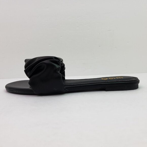 NEW EGO Tender Womens Size 10 Black Slip On Slides Flats Sandals - Picture 5 of 13